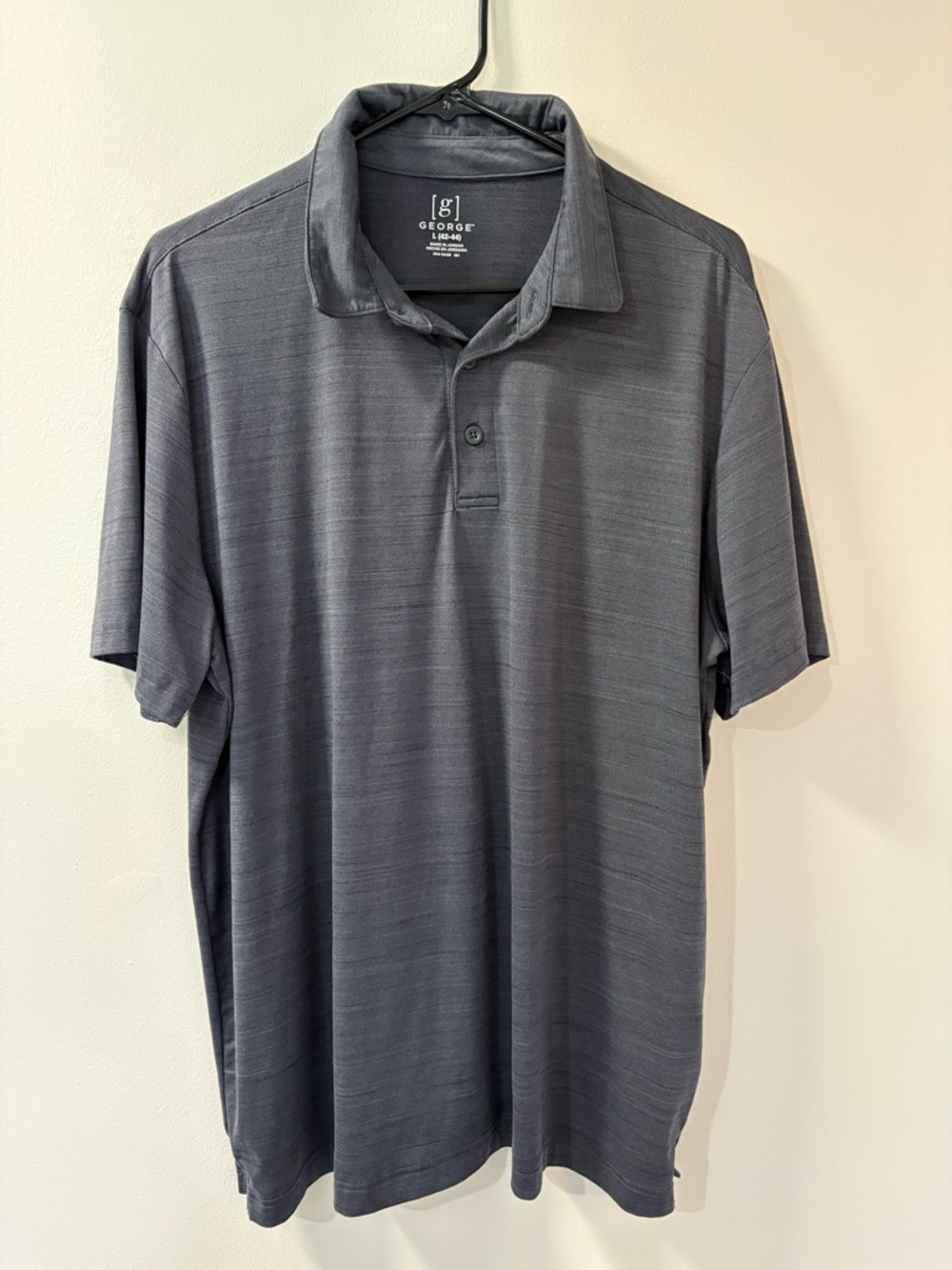 George Men’s Charcoal Polo Shirt